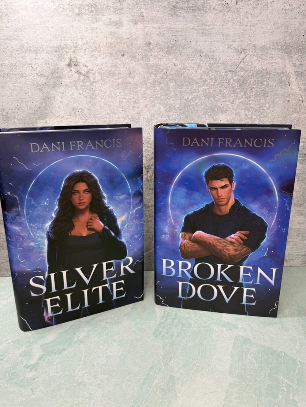 Fairyloot Silver Elite & Broken Dove by Dani Francis Special Editions Hardbacks